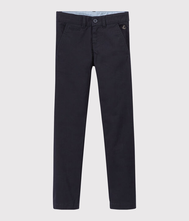 Pantalon enfant gar&ccedil;on bleu