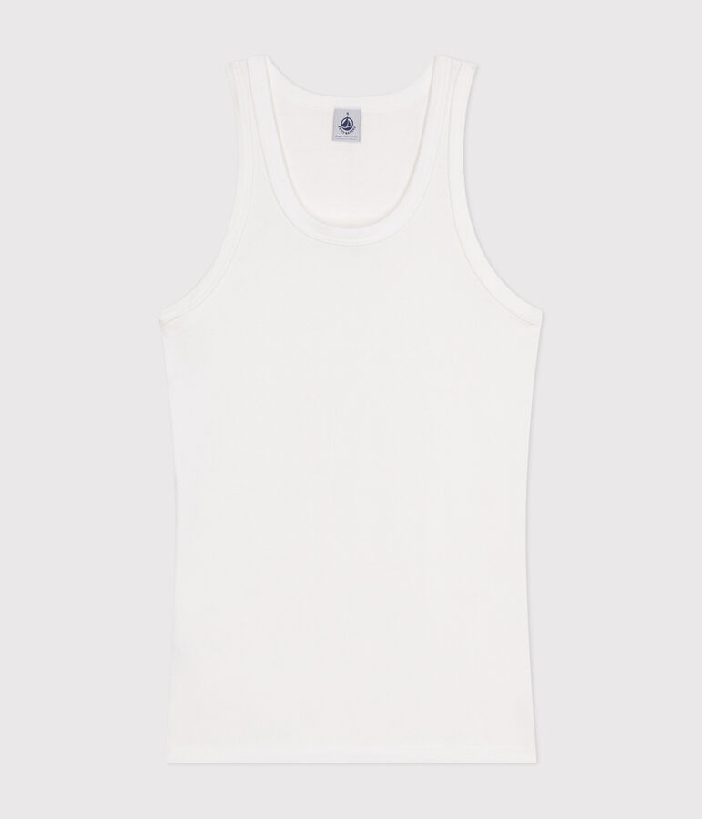 D&eacute;bardeur l'Iconique en coton femme blanc ECUME