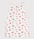 Chemise de nuit enfant en coton imprimé fruits