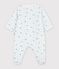 Pyjama b&eacute;b&eacute; en tubique imprim&eacute; renard blanc/multicouleur
