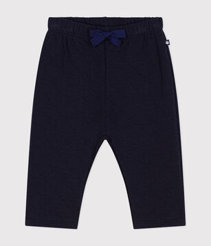 Collant Bébé Petit Bateau - Jersey Coton Doux - Bleu Marine - Taille 23-26 (18-36 Mois)
