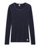 Tee shirt chaud femme bleu SMOKING