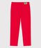 Pantalon en denim enfant fille / garçon rouge PEPS