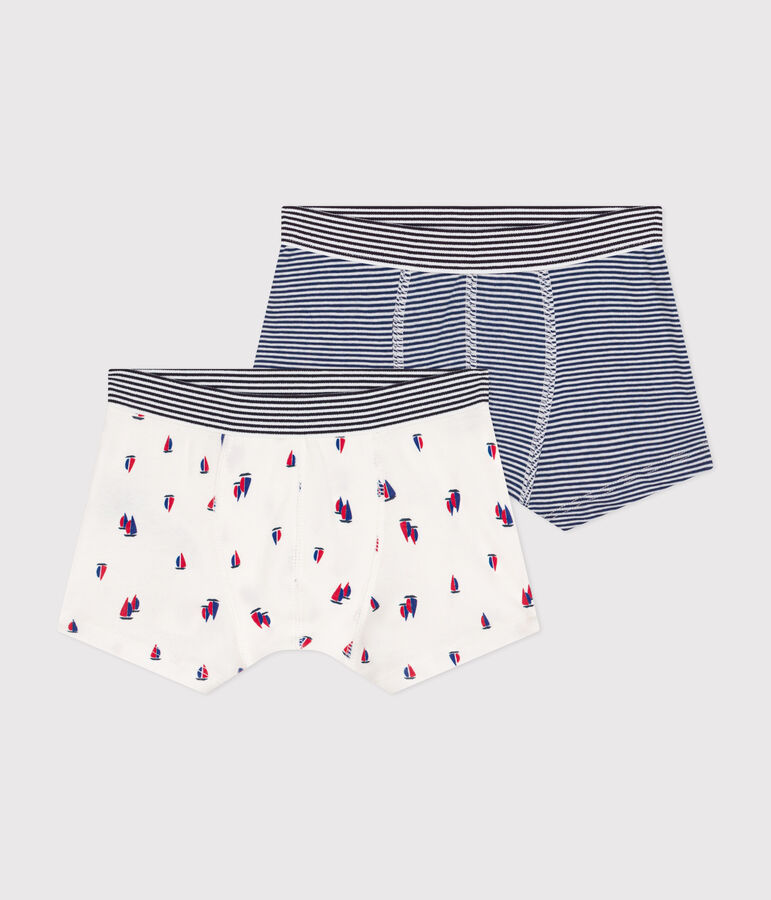 Lot de 2 boxers en coton enfant variante 1