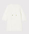Manteau bébé fille en tubique matelassé blanc MARSHMALLOW