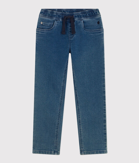 Pantalon regular en denim enfant garçon bleu BLEU DELAVE