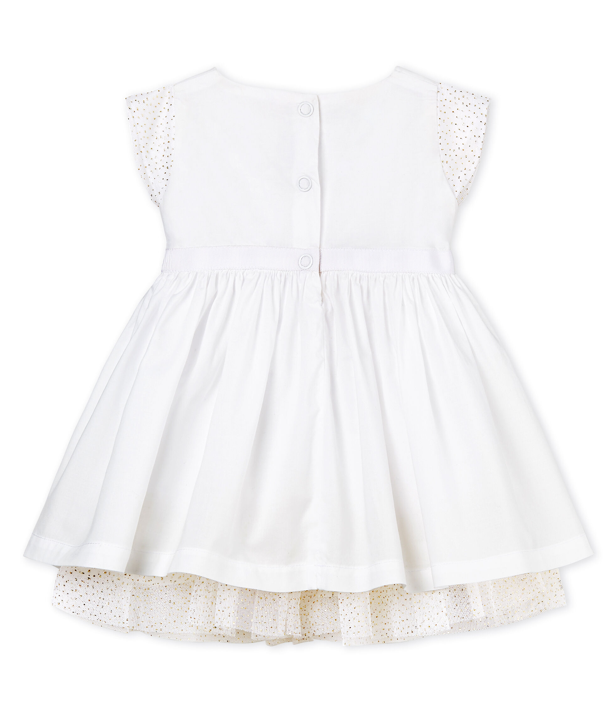 robe blanche petit bateau
