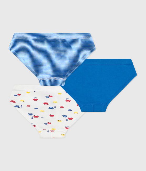 Lot de slips enfant en coton imprimé voitures variante 1