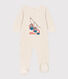 Pyjama bébé télécabines en velours