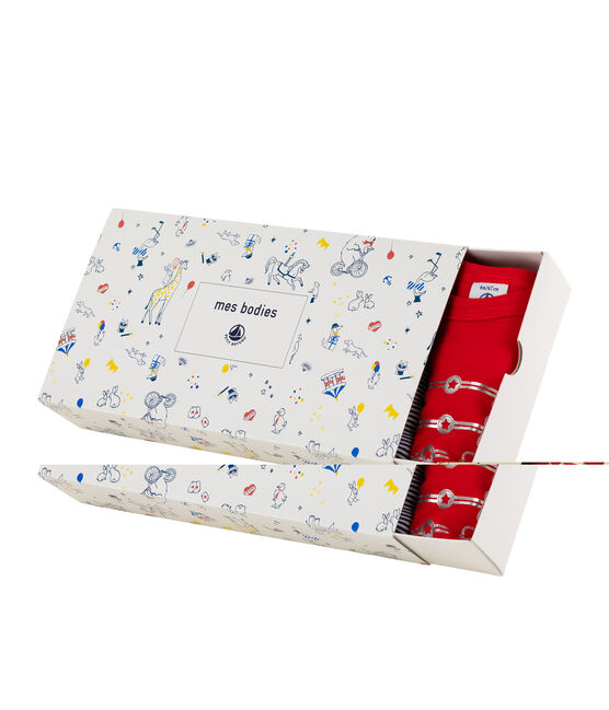 Lot de 5 bodies manches longues bébé garçon variante 1