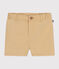 Short en serge bébé beige FACILE