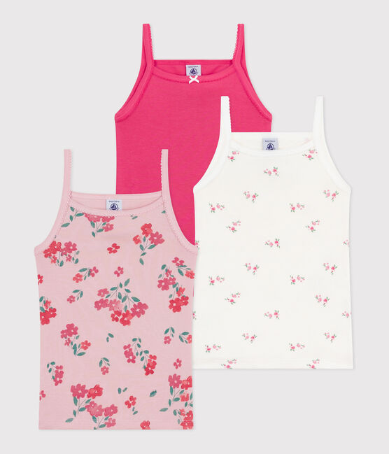 Lot de chemises à bretelles en coton imprimé fleurs variante 1