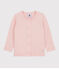 Cardigan en tricot bébé rose MINOIS