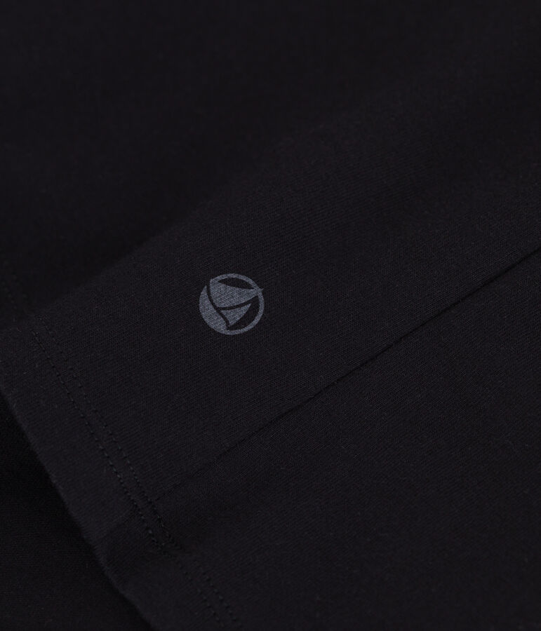 Tee-shirt Femme Le Droit en coton uni noir BLACK