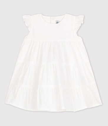 PETIT BATEAU - Robe sans manches bébé en popeline
