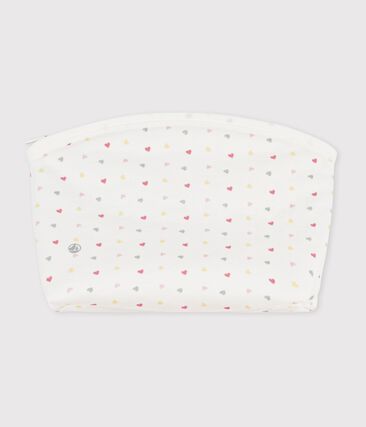 Pochette bébé en coton imprimé petits cœurs