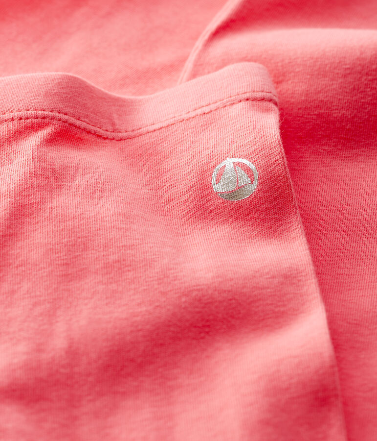 Legging en jersey &eacute;lasthanne enfant fille orange PEACHY