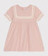 Robe style marin en coton bio bébé