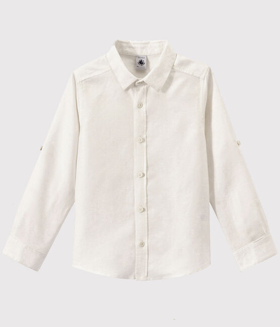 Chemise oxford enfant garçon blanc ECUME