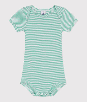 Body manches courtes en coton imprimé bébé