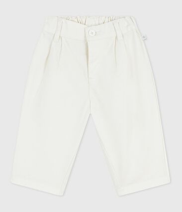 Pantalon bébé en serge uni