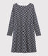 Robe manches longues femme