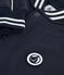 Veste teddy enfant en coton uni bleu marine