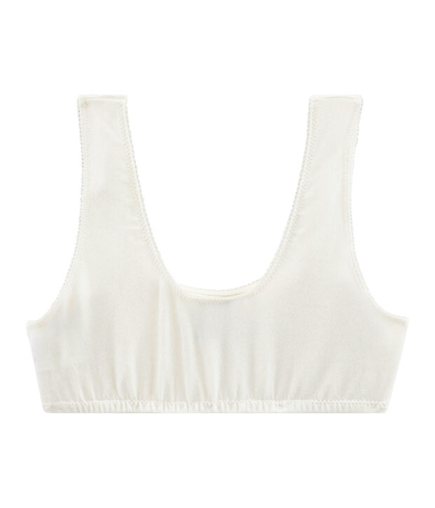 Brassi&egrave;re padd&eacute;e fille blanc