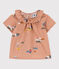 Blouse manches courtes bébé en popeline imprimée VINTAGE/ MULTICO