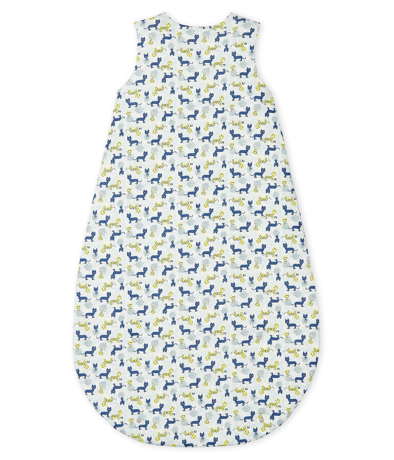 Gigoteuse b&eacute;b&eacute; en c&ocirc;te blanc MARSHMALLOW/bleu MEDIEVAL