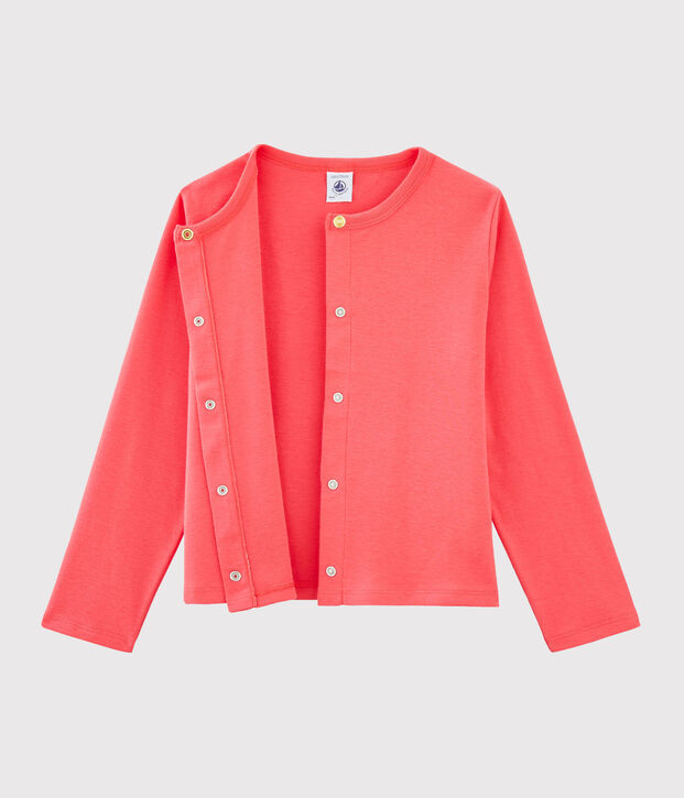 Cardigan enfant fille rose