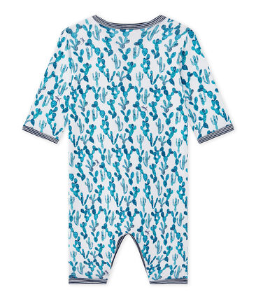 Dors Bien Sans Pieds Bebe Garcon Imprime Cactus Ecume Multico Petit Bateau