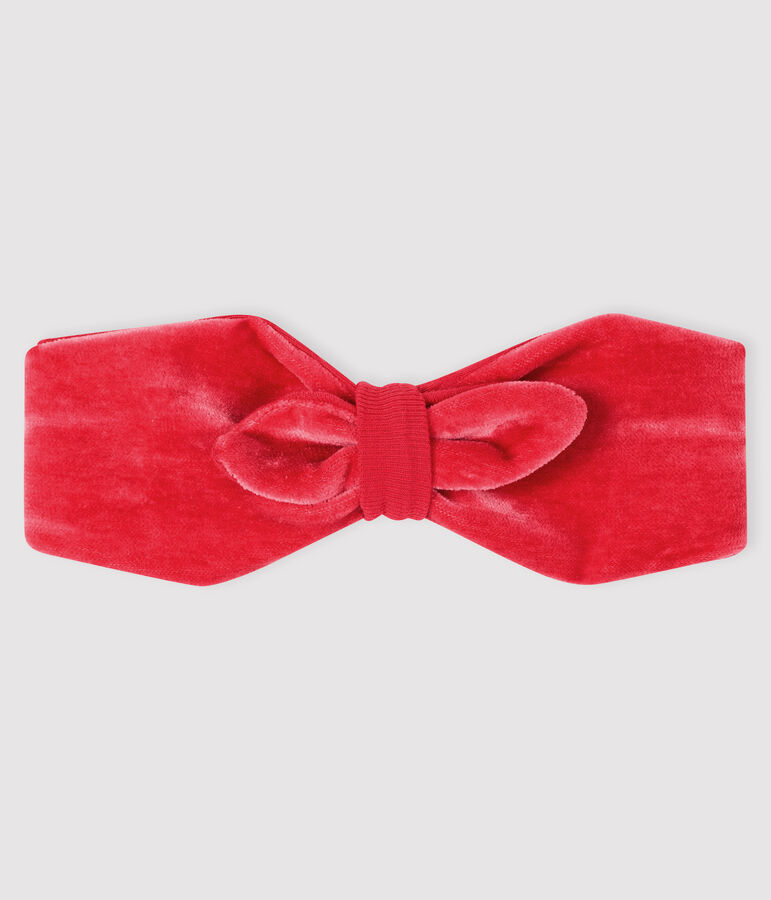 Bandeau &agrave; n&oelig;ud b&eacute;b&eacute; fille rose POPPY