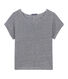 T-shirt fluide femme en lin rayé milleraies