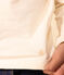 Tee-shirt manches longues en coton enfant fille / garçon blanc AVALANCHE/ MULTICO
