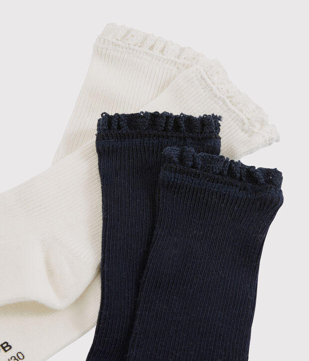 Lot de paires de chausettes fille multicouleur