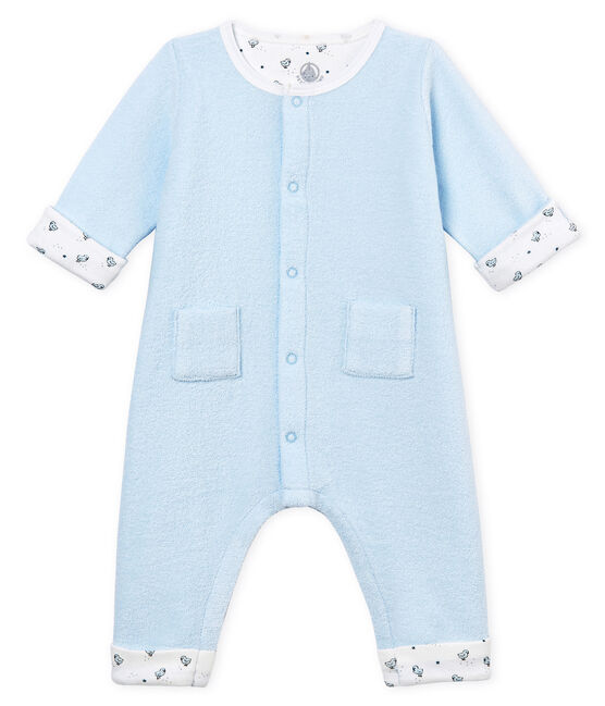 Combinaison longue bébé garçon bleu FRAICHEUR
