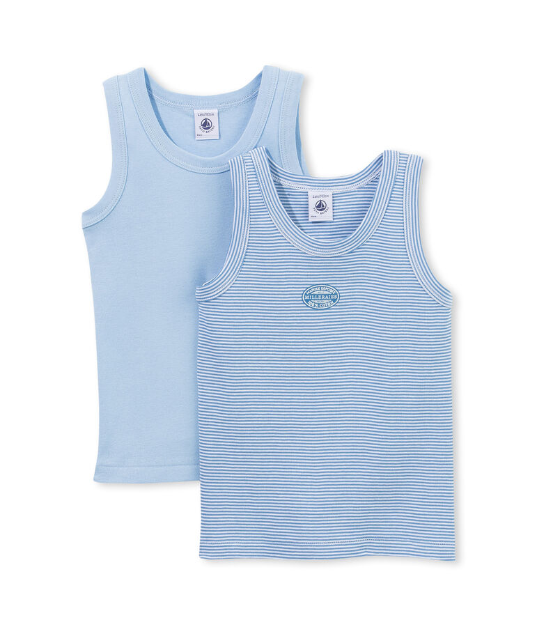 Lot de 2 d&eacute;bardeurs gar&ccedil;on ray&eacute;s milleraies lot .