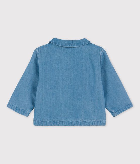 Veste en denim léger bio bébé bleu DENIM CLAIR