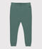 Legging bébé en coton vert VALLEE