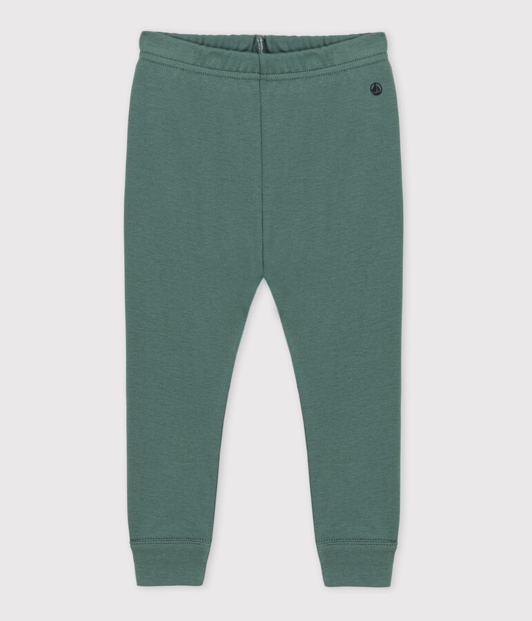 Legging b&eacute;b&eacute; en coton vert VALLEE