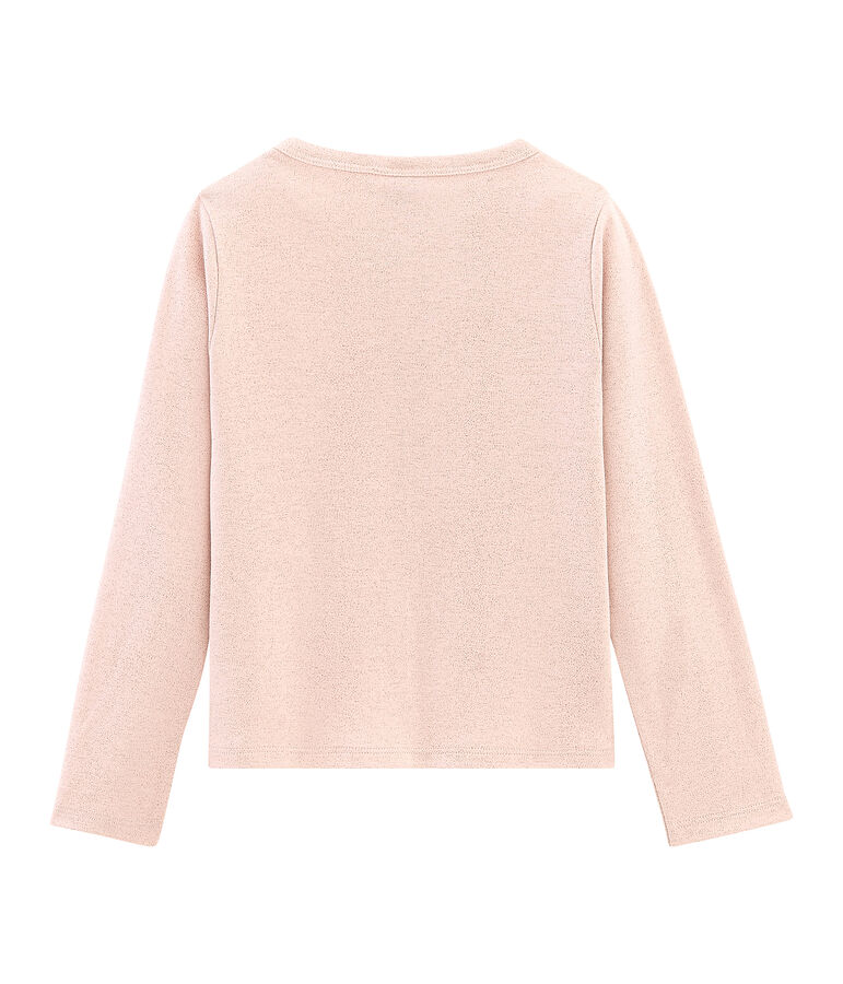 Cardigan enfant fille rose/rose