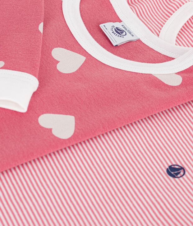 Lot de pyjamas enfant en coton imprim&eacute;s multicouleur