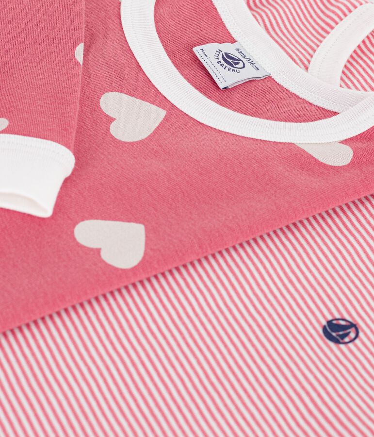 Lot de pyjamas enfant en coton imprim&eacute;s variante 1