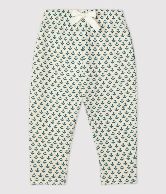 Pantalon en tubique bébé blanc AVALANCHE/ BRUT