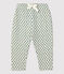 Pantalon en tubique bébé blanc AVALANCHE/ BRUT