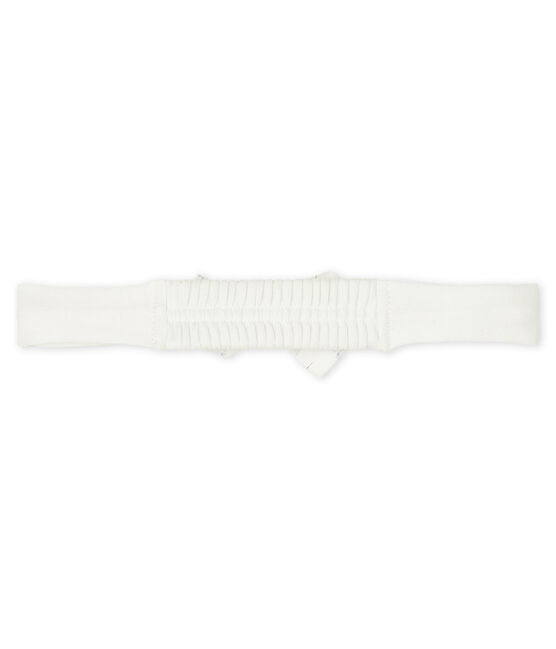 Bandeau bébé fille blanc MARSHMALLOW/blanc MULTICO