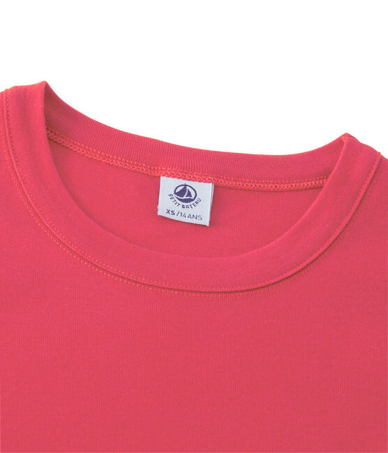 T-shirt femme rose Gloss