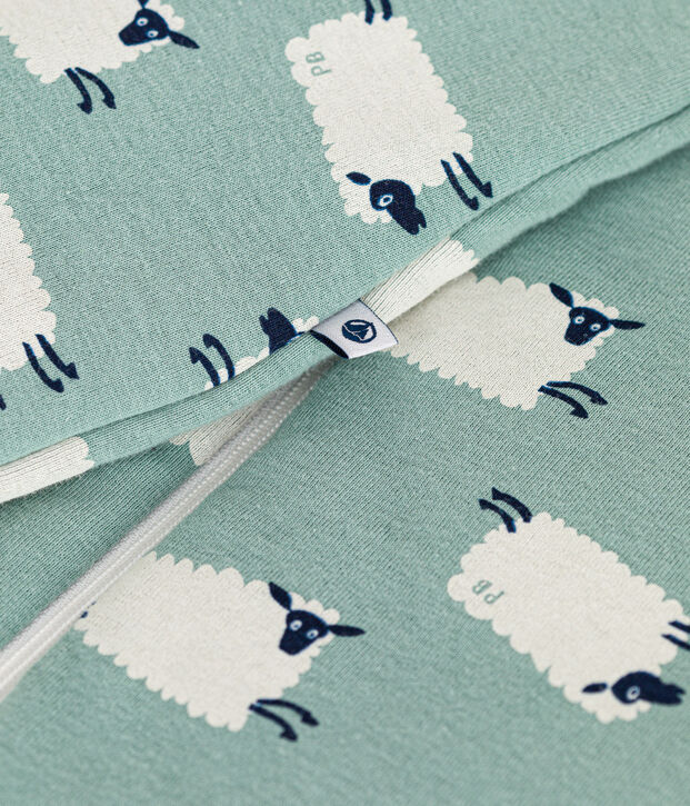 Gigoteuse en coton b&eacute;b&eacute; TOG 2,5 vert/multicouleur