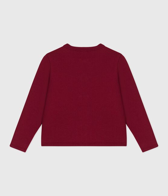 Cardigan en molleton enfant fille AMARANTE
